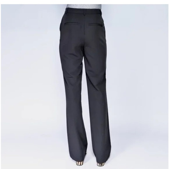 Claire Rose Black Straight Suit Pants NWT - Picture 2 of 13